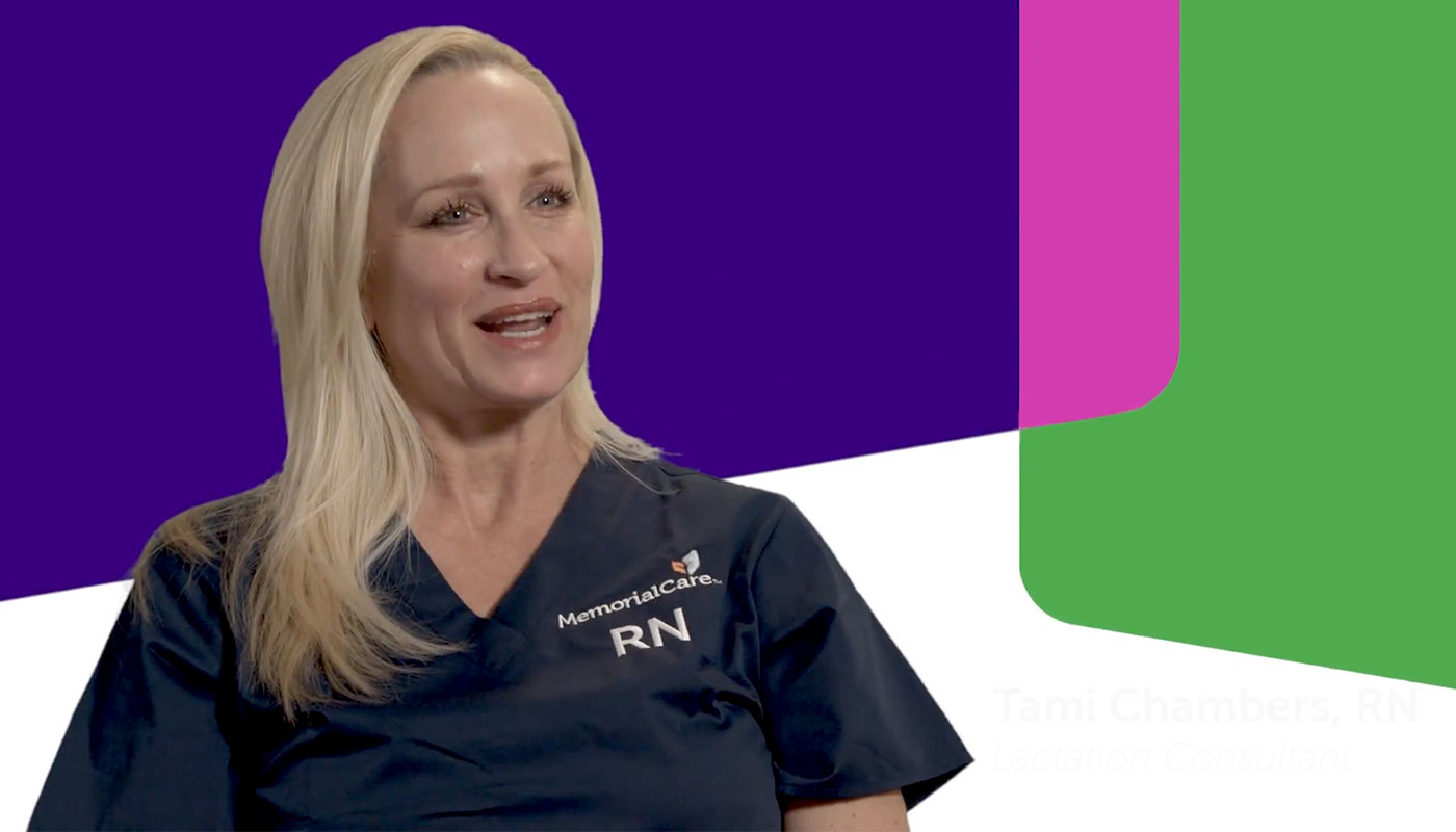 Breastfeeding Support at The Women's Hospital at Saddleback Medical Center - Tami Chambers, RN video