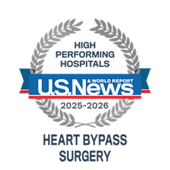 USNews Heart Bypass Surgery 2025 award #7