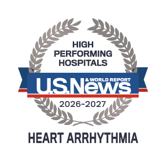 US News Heart Arrhythmia 2027 award #6