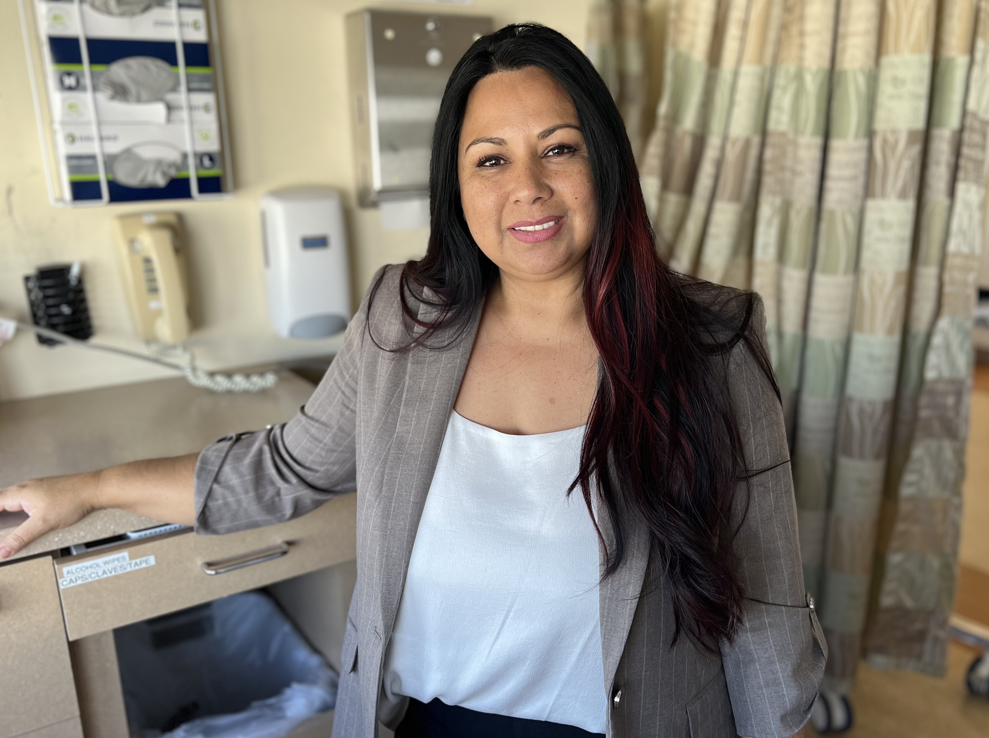 Betty Beltran BSN, Operations Manager of the Intensive Care Unit