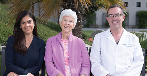 Theresa Stern, MPT, Sandy Davidson and Devin K. Binder, M.D., Ph.D.