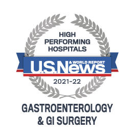 US News & World Report Award - Gastroenterology GI Surgery