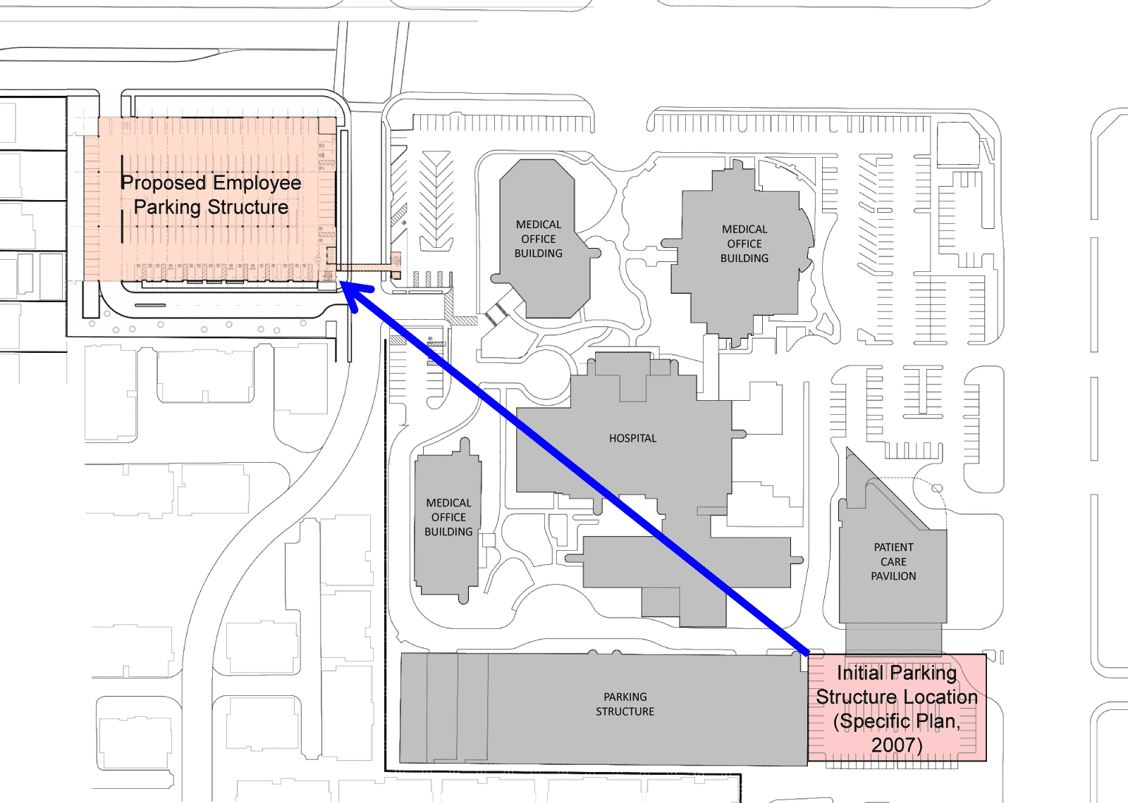 Parking Structure Campus Location