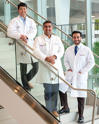 Dr. Lee, Dr. Shah, and Dr. Gandjian