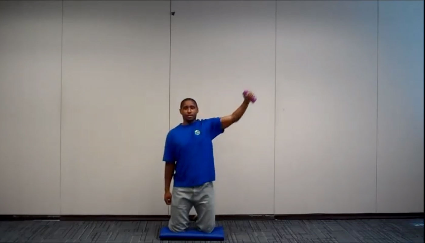 Exercises with Hand Weights video