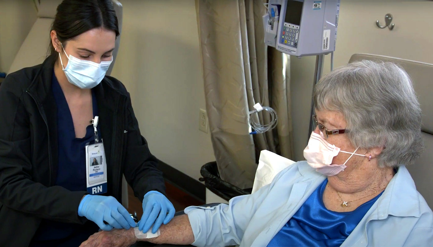 Welcome to the Infusion Center at the MemorialCare Cancer Institute at Orange Coast Medical Center video
