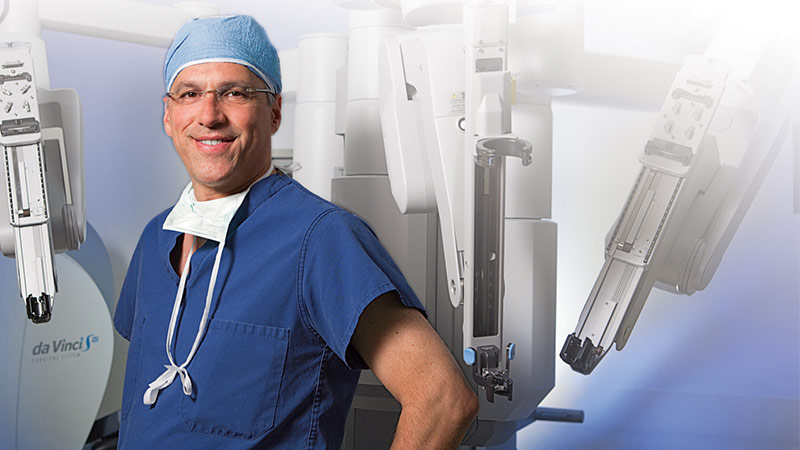The Da Vinci Surgical System Operating With Robotic Technology 