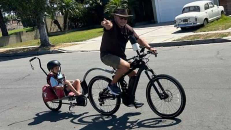 Elton Welham: Walking Just One Day After Hip Surgery He Returns to His Favorite Role: Dad