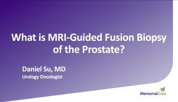 What is MRI guided Fusion Biopsy of the Prostate video